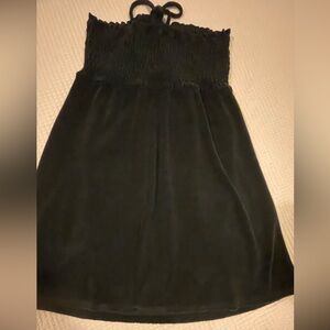 Rare Vintage!! Black Terry Cloth Swim Cover-up. Size-Medium